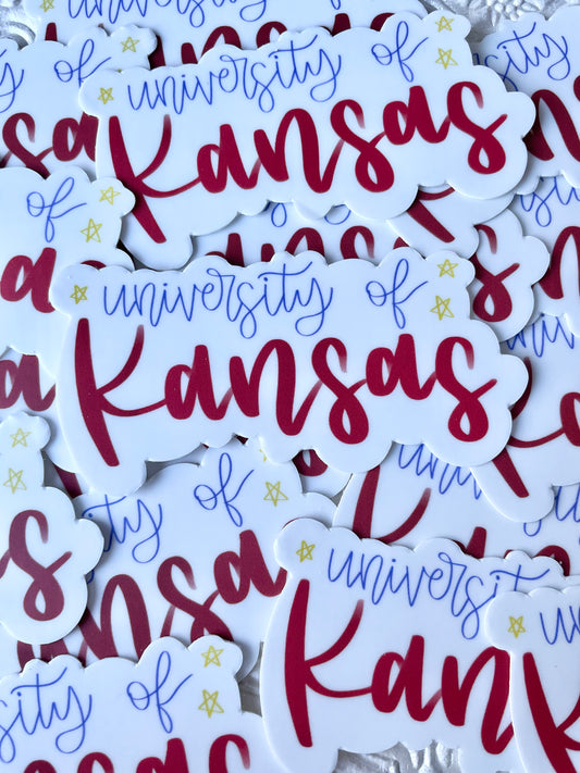 University of Kansas Sticker
