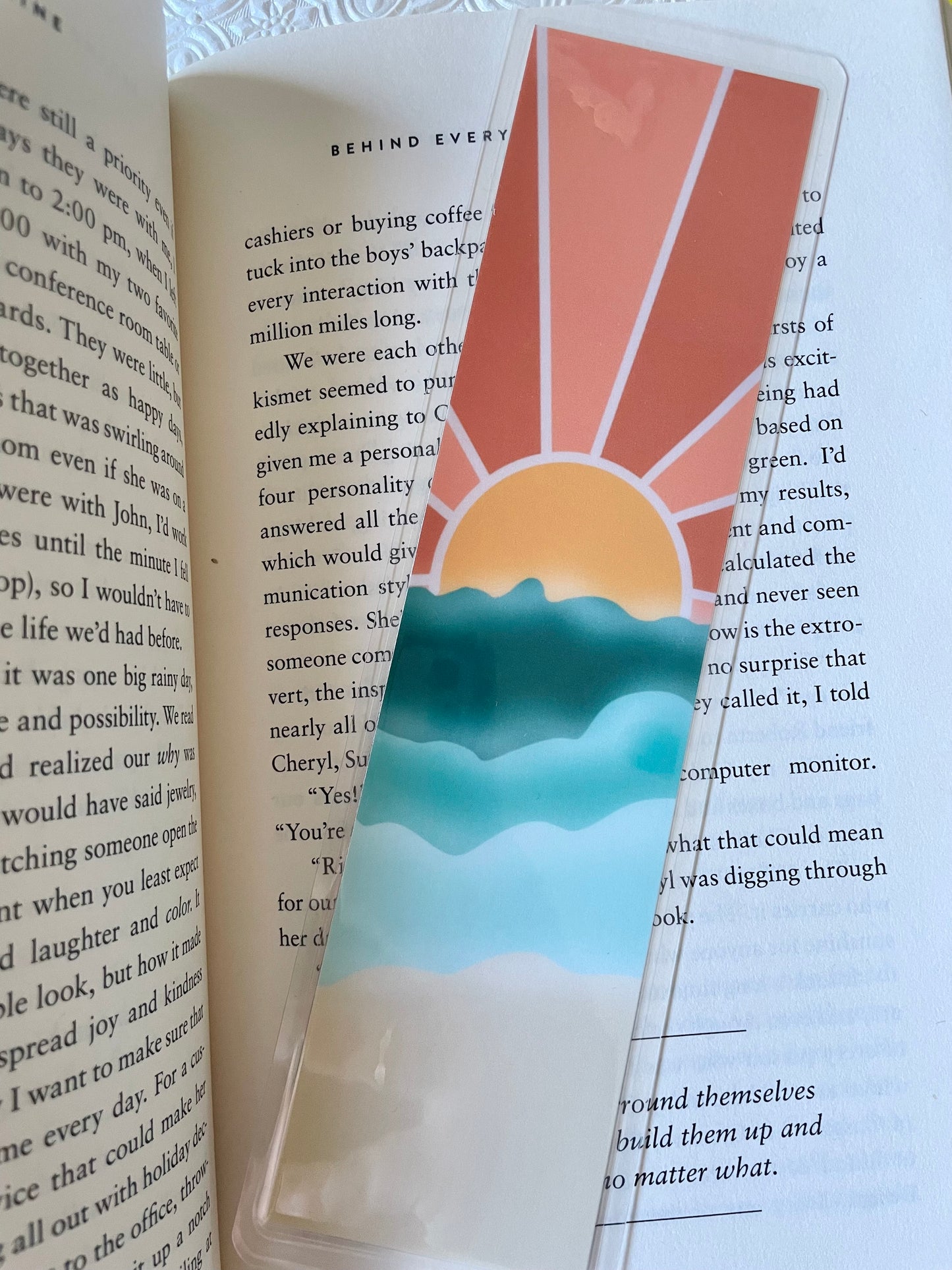 Beach Bookmark