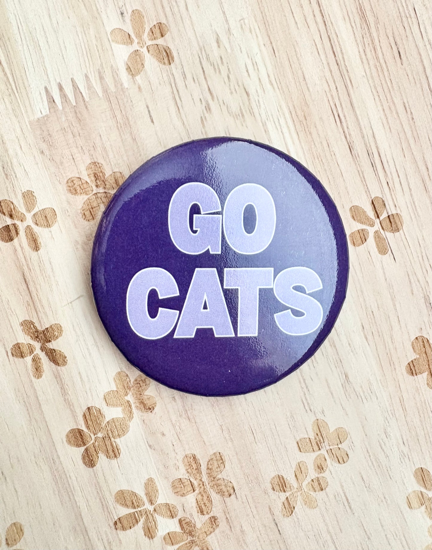 Go Cats Button