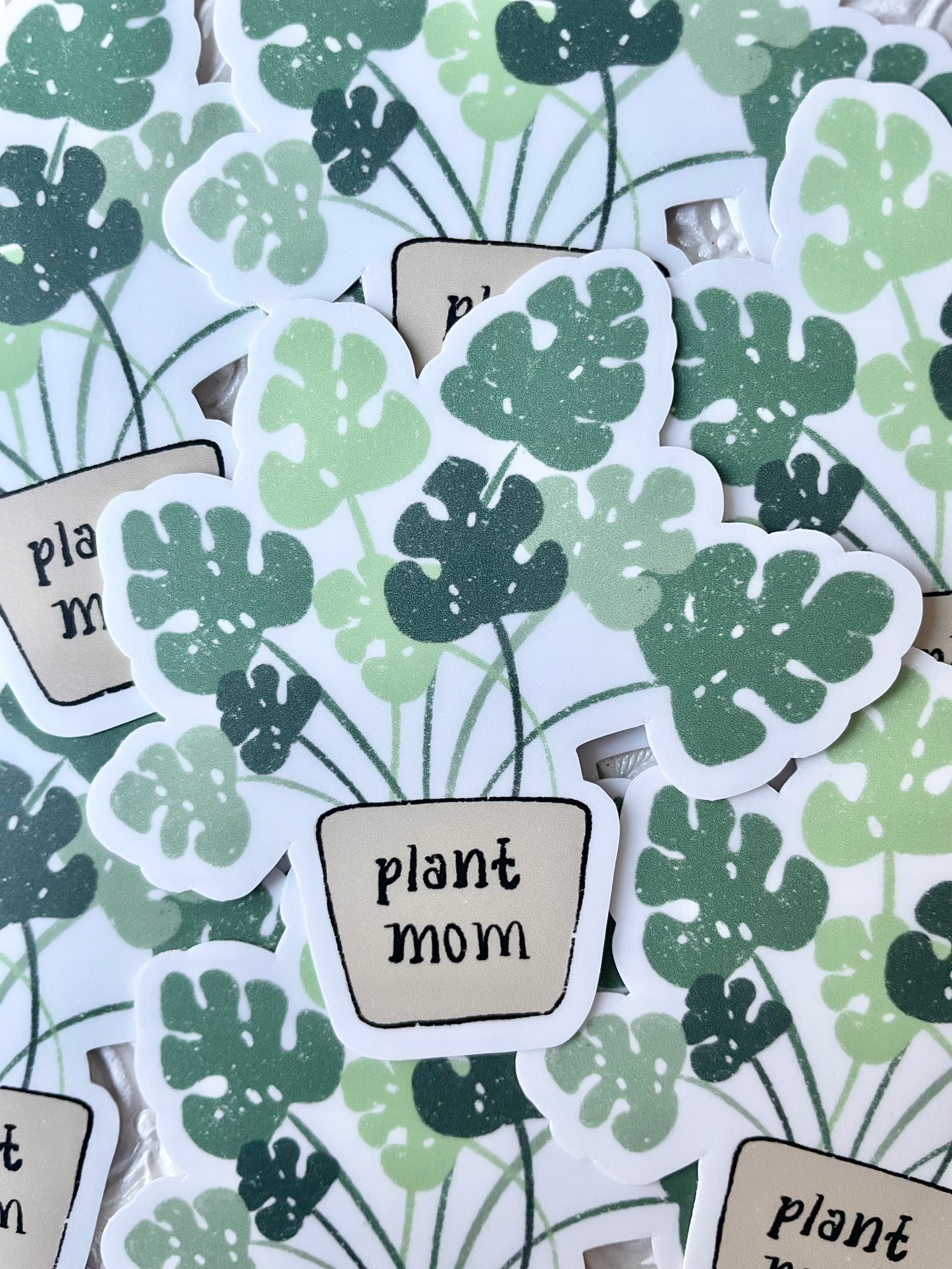 Plant Mom Sticker