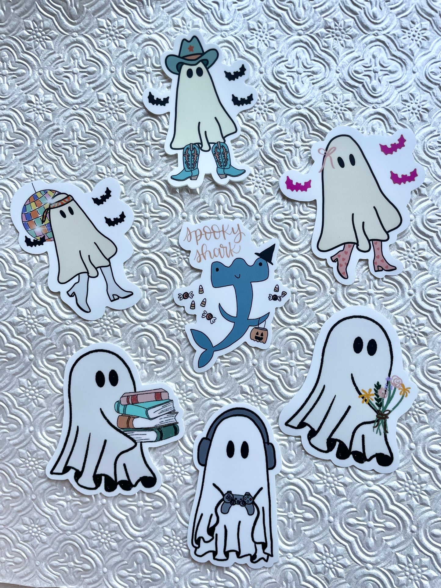 Spooky Shark Sticker