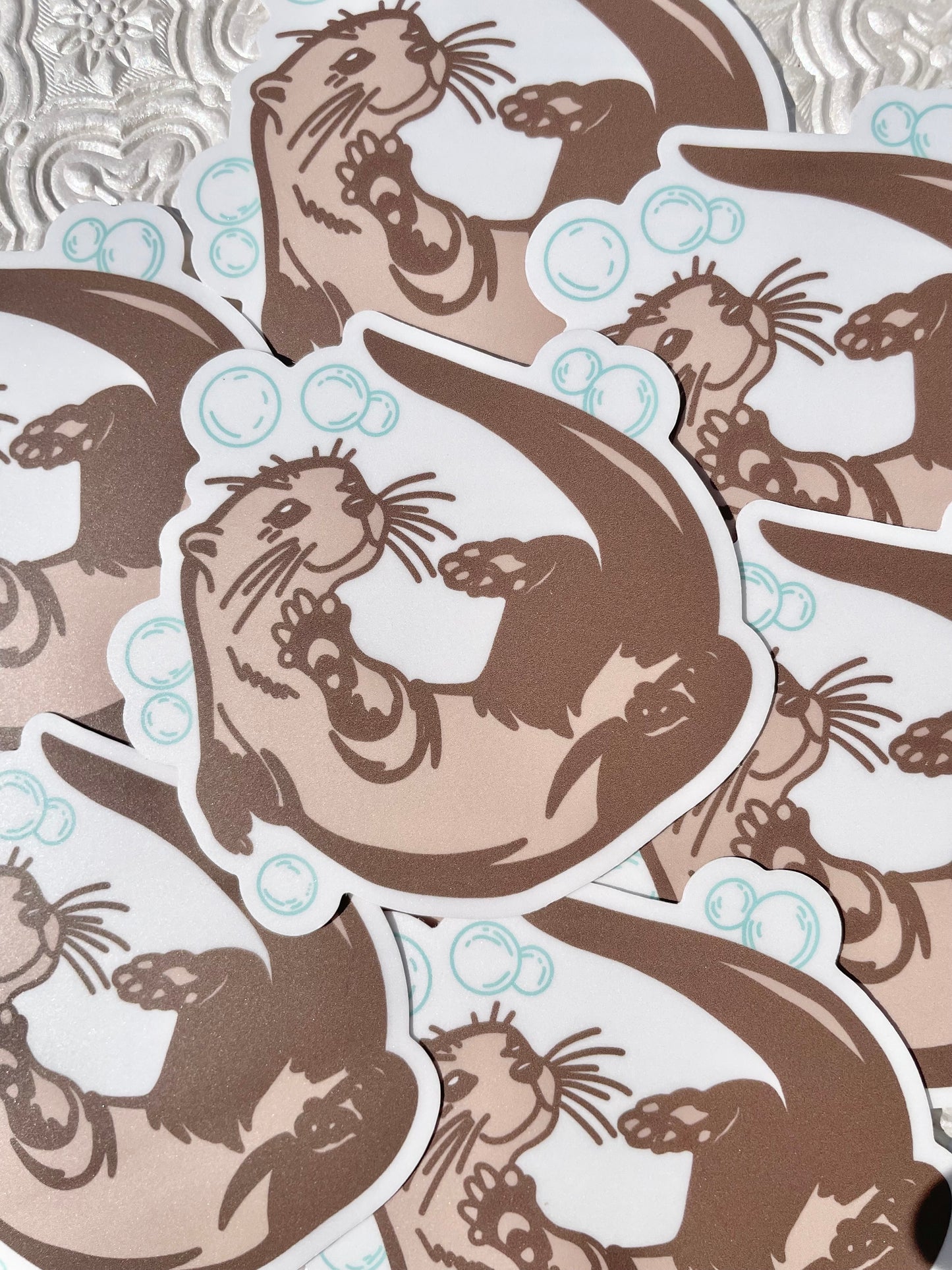 Sea Otter Sticker