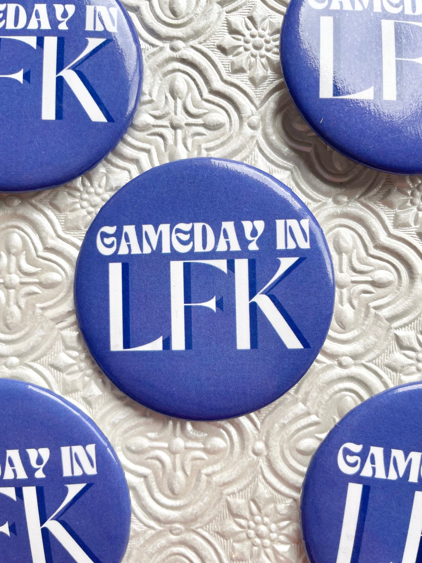 Gameday in LFK Pinback Button