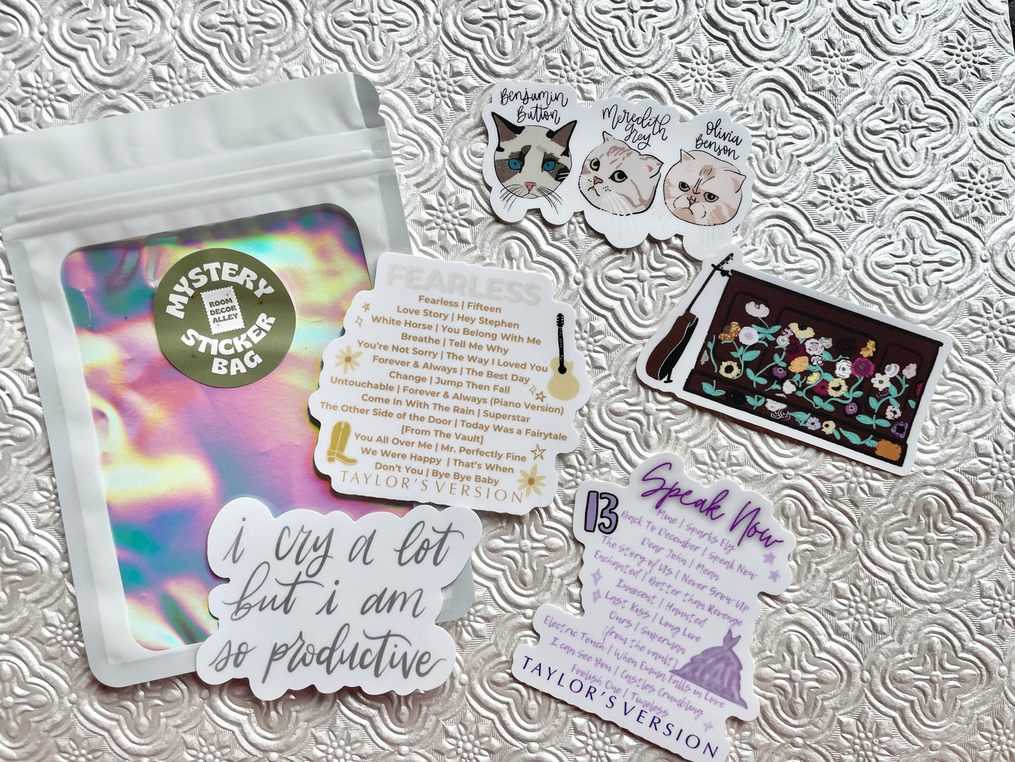 Taylor Swift Mystery Sticker Bag