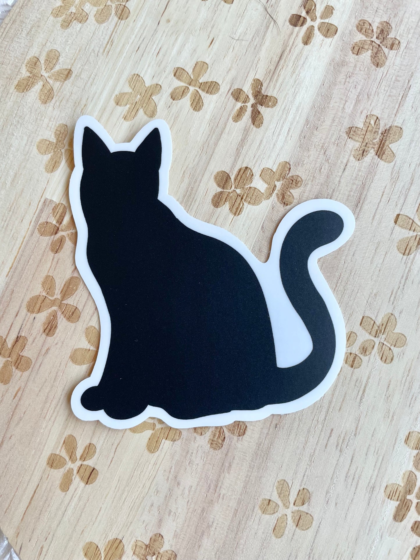 Black Cat Sticker