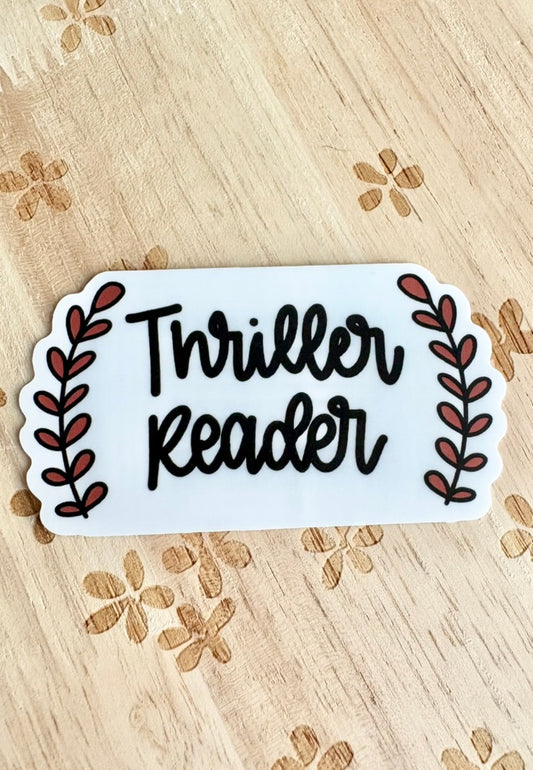 Thriller Reader Sticker