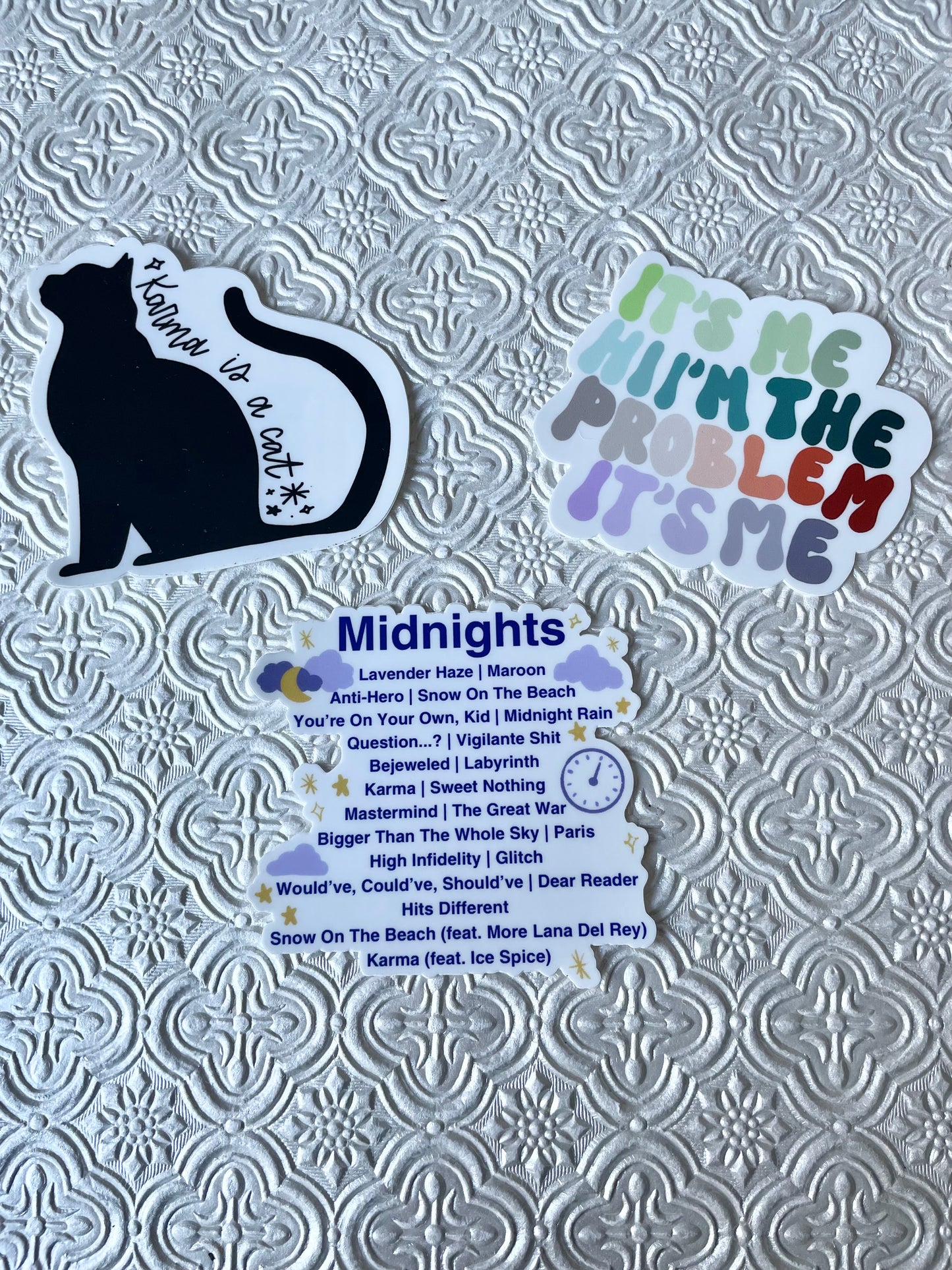 Midnights Taylor Swift Album Sticker