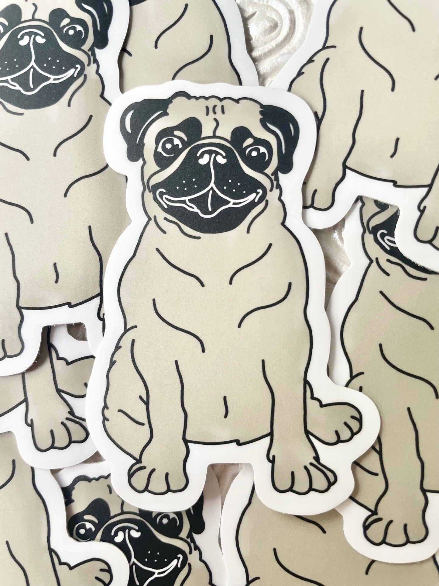 Pug Sticker