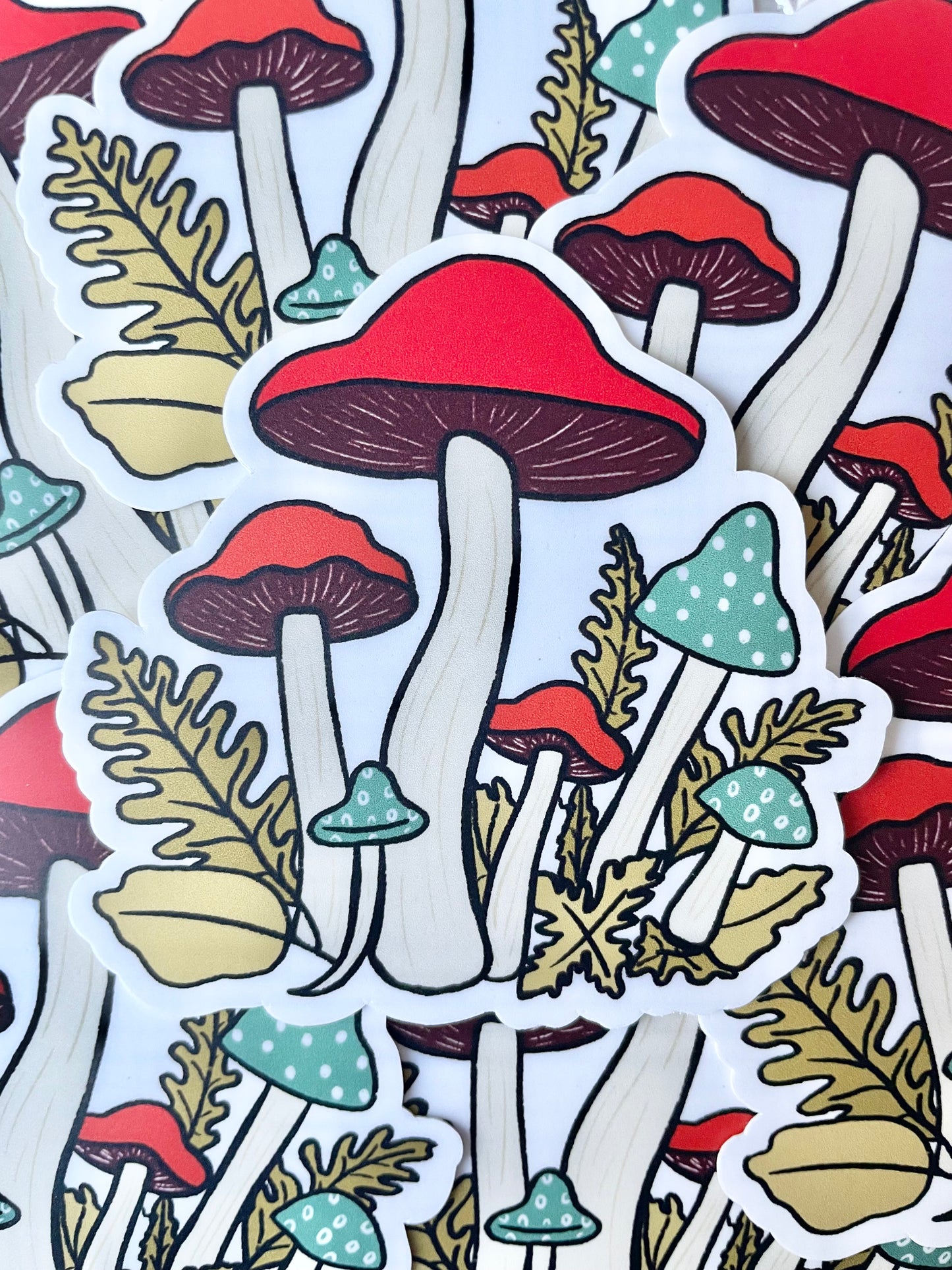 Woodland Mushroom Sticker