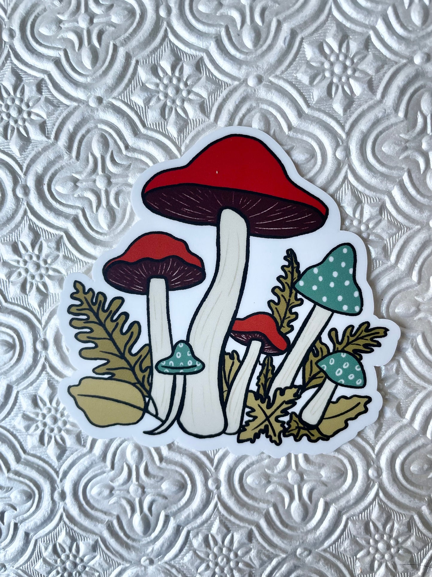 Woodland Mushroom Sticker