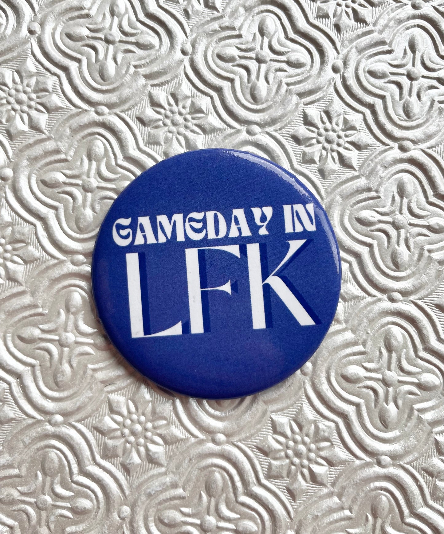 Gameday in LFK Pinback Button