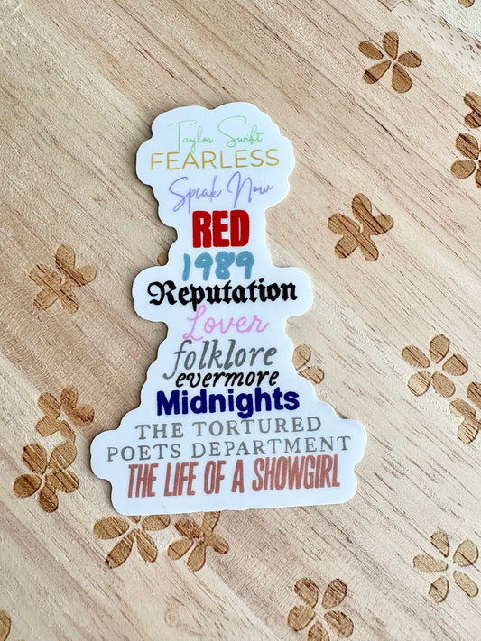 Eras Taylor Swift Sticker
