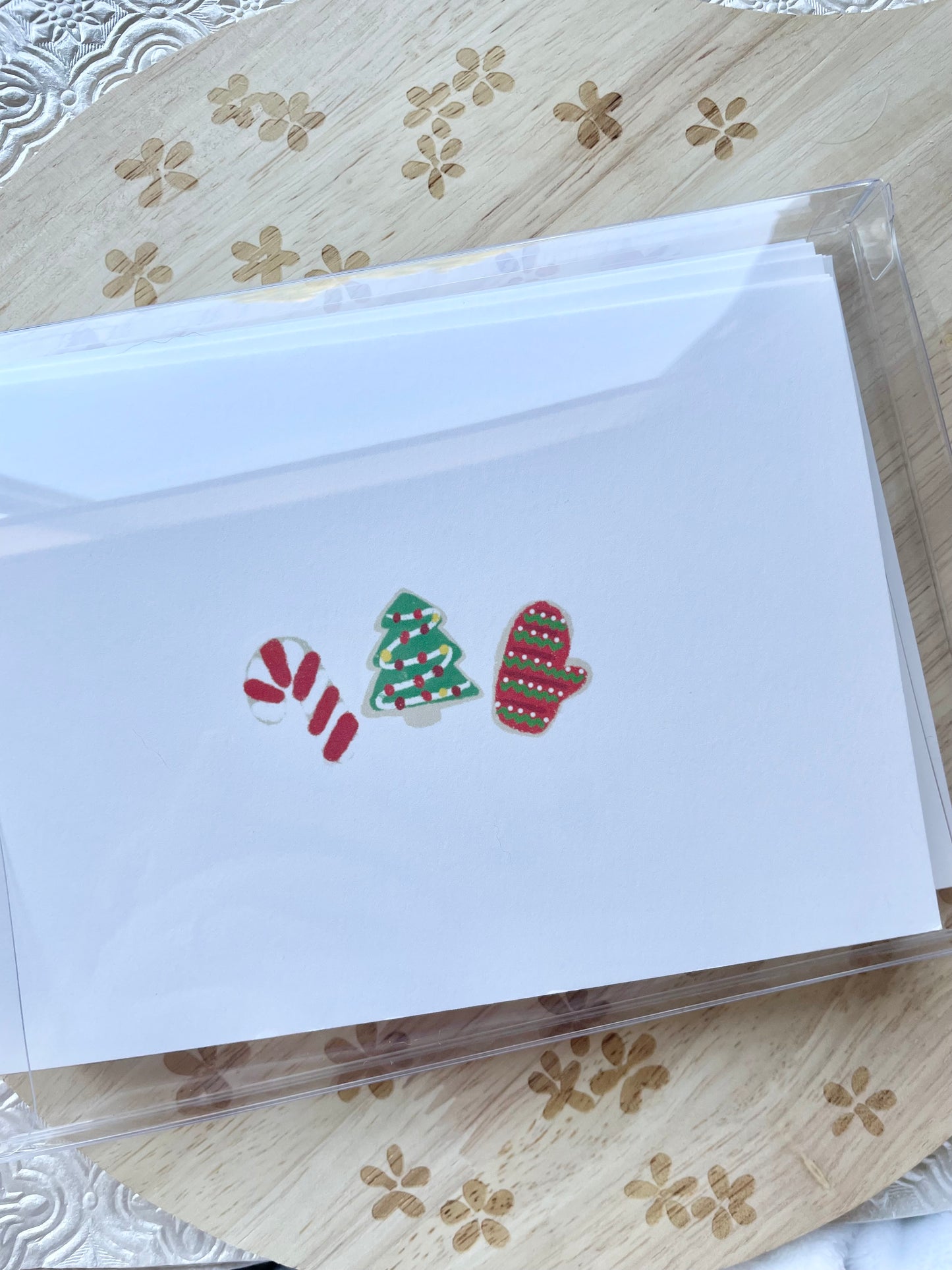 Christmas Card Folded Greeting Card Pack Set of 8