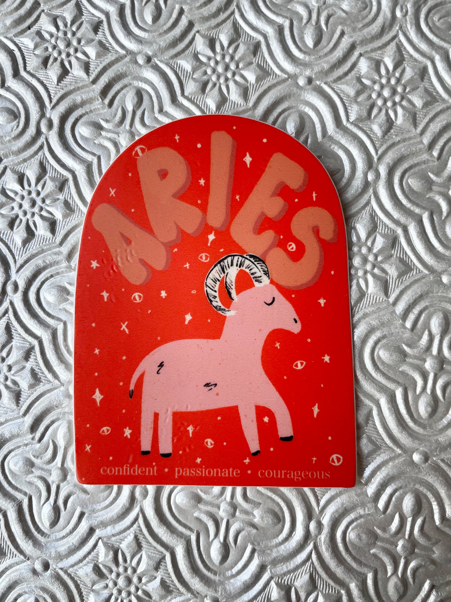 Aries Zodiac Sticker