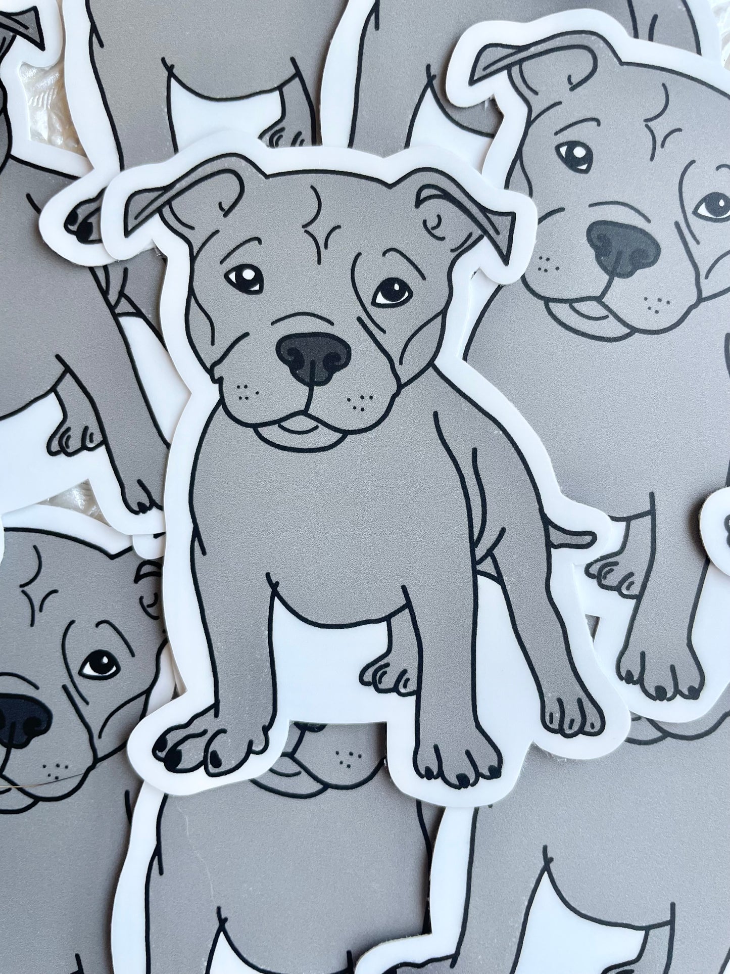 Pitbull Dog Sticker