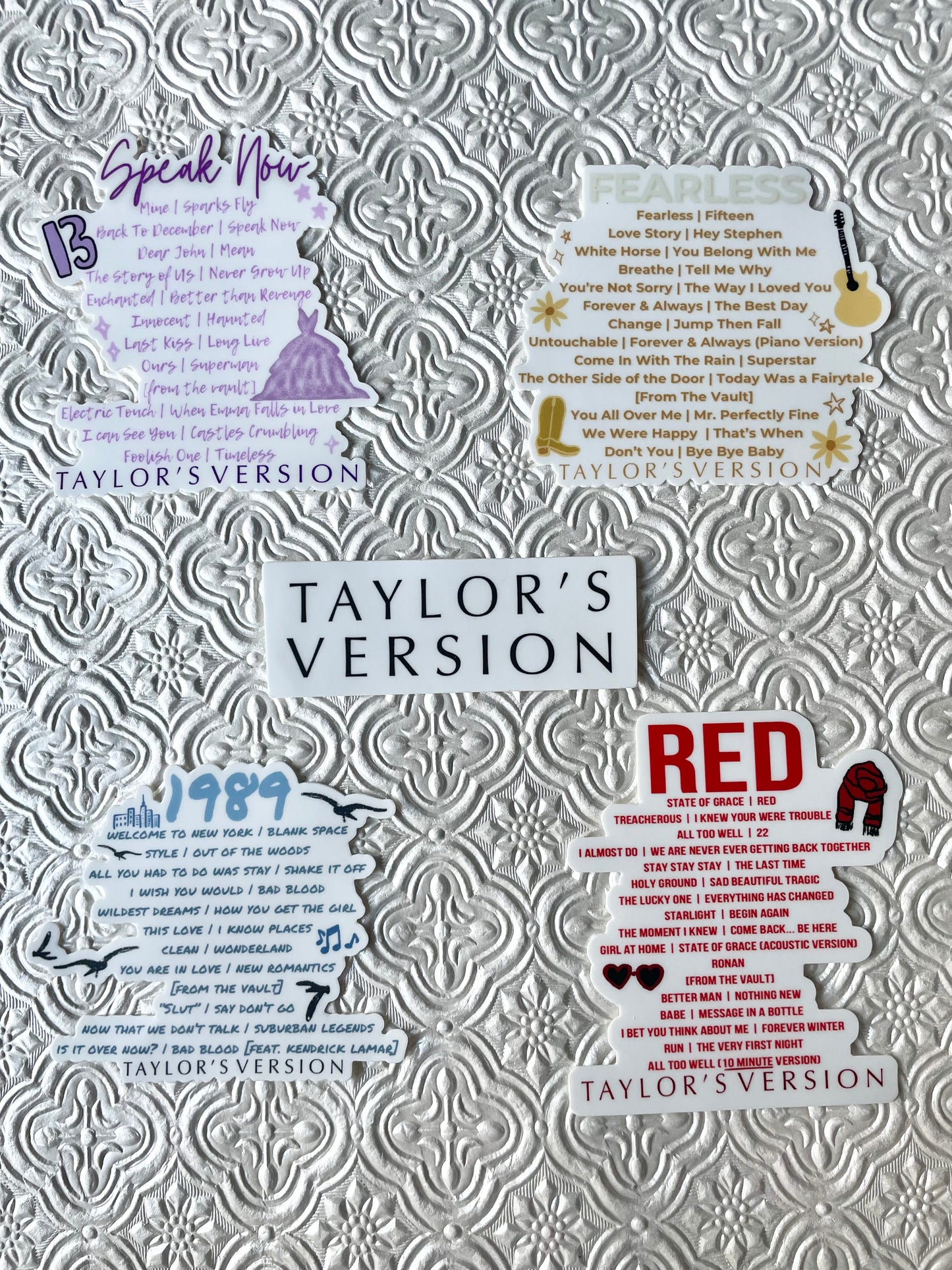 Speak Now Taylor’s Version Album Sticker