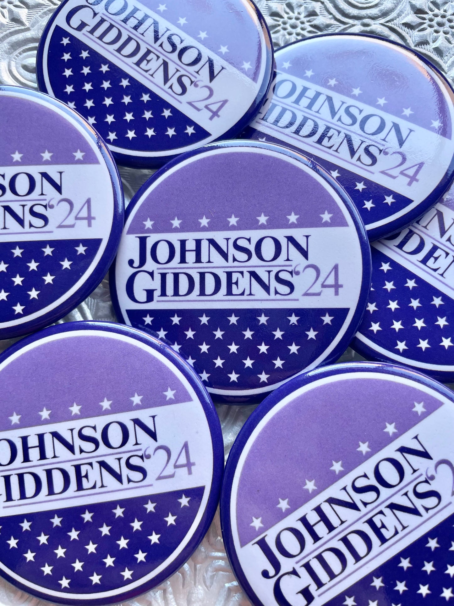 Johnson and Giddens ‘24 Gameday Button