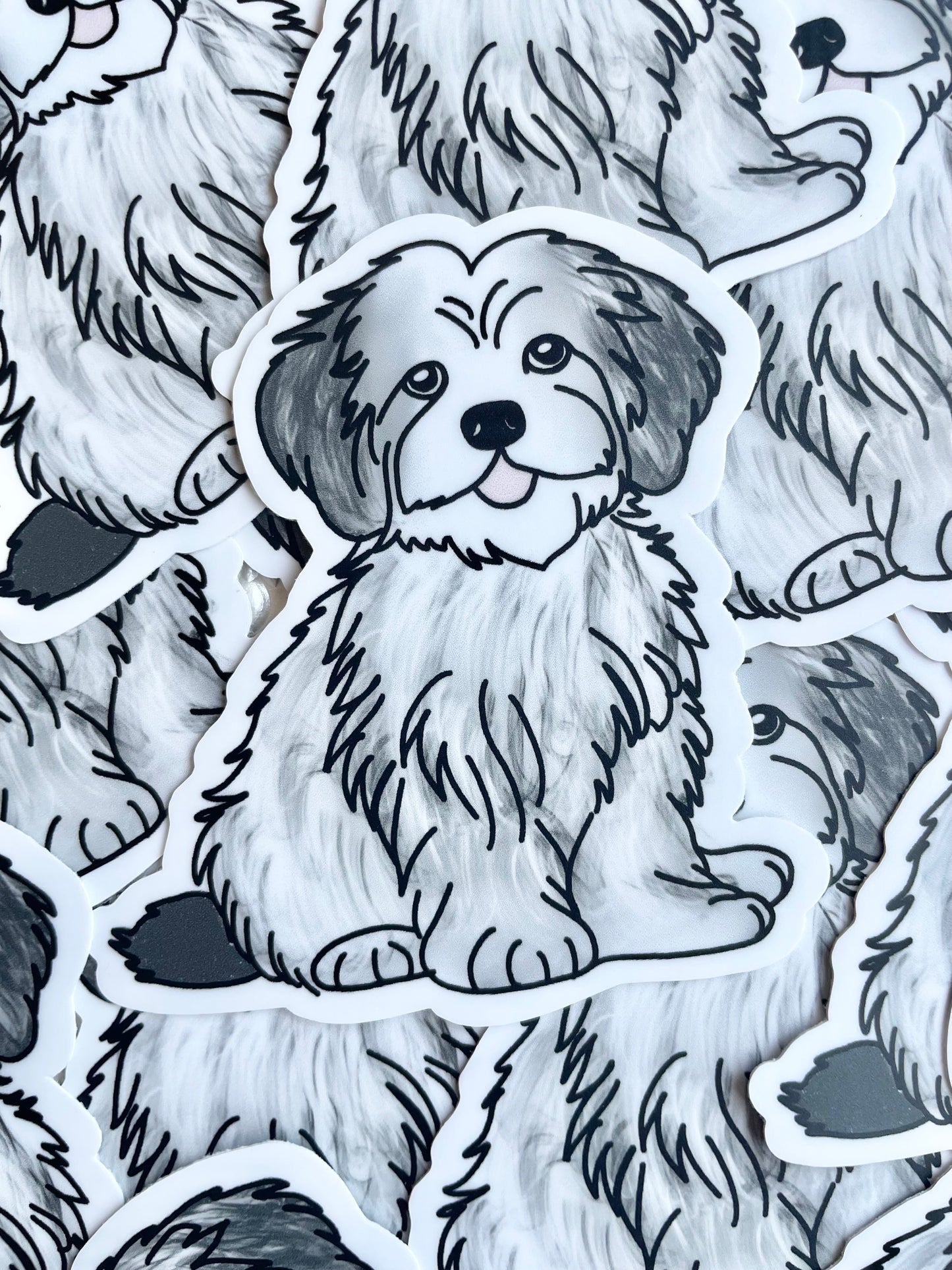 Maltese Dog Sticker