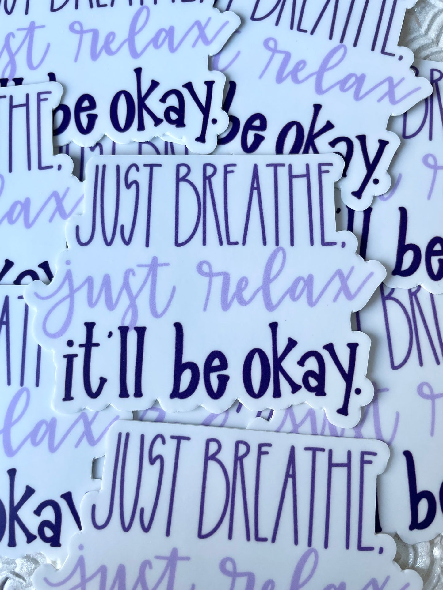 Just Breathe, Just Relax Speak Now Sticker