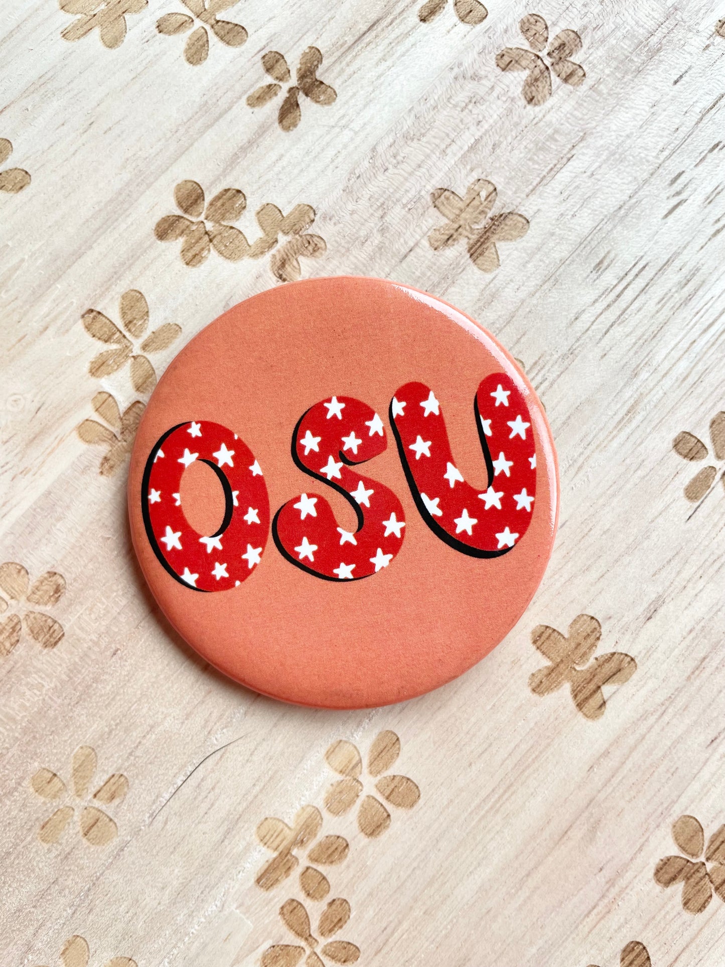 OSU Cowboys Gameday Pinback Button