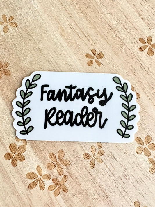 Fantasy Reader Sticker