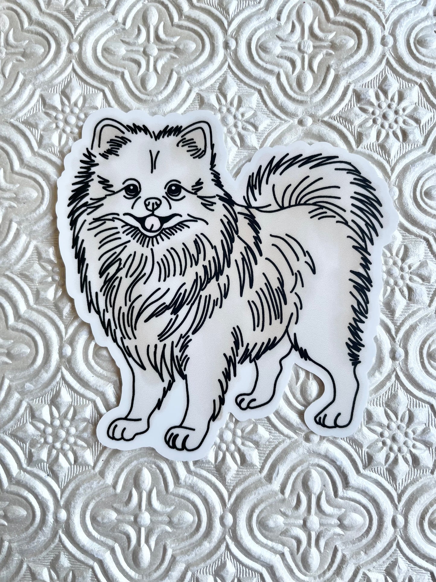 Pomeranian Dog Sticker