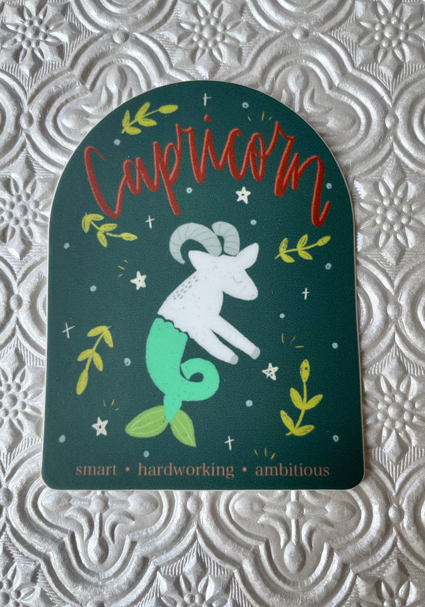 Capricorn Zodiac Sticker