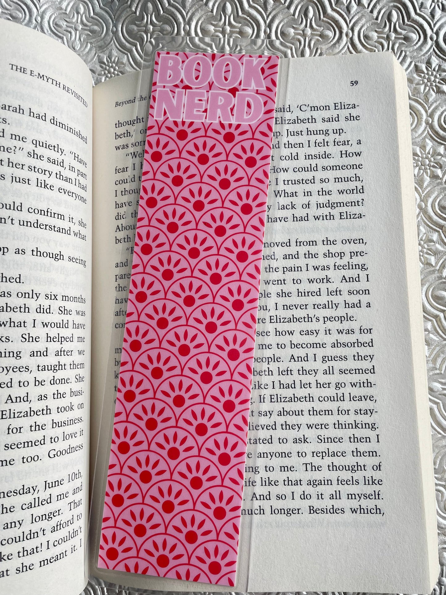 Book Nerd Double Sided Bookmark