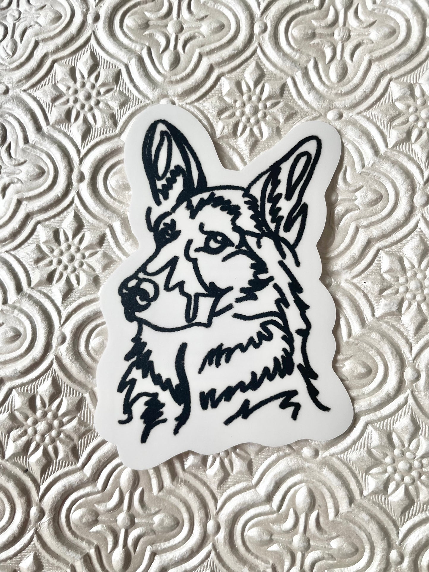 German Shepard Sticker