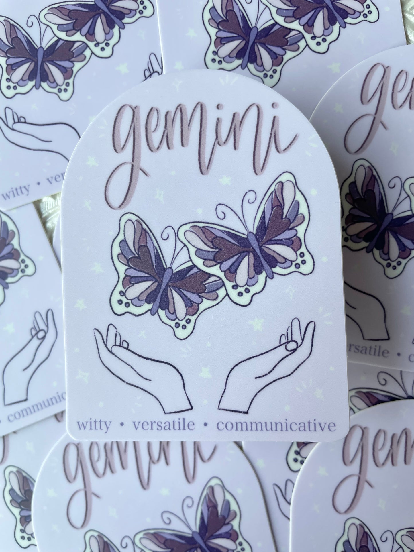 Gemini Zodiac Sticker