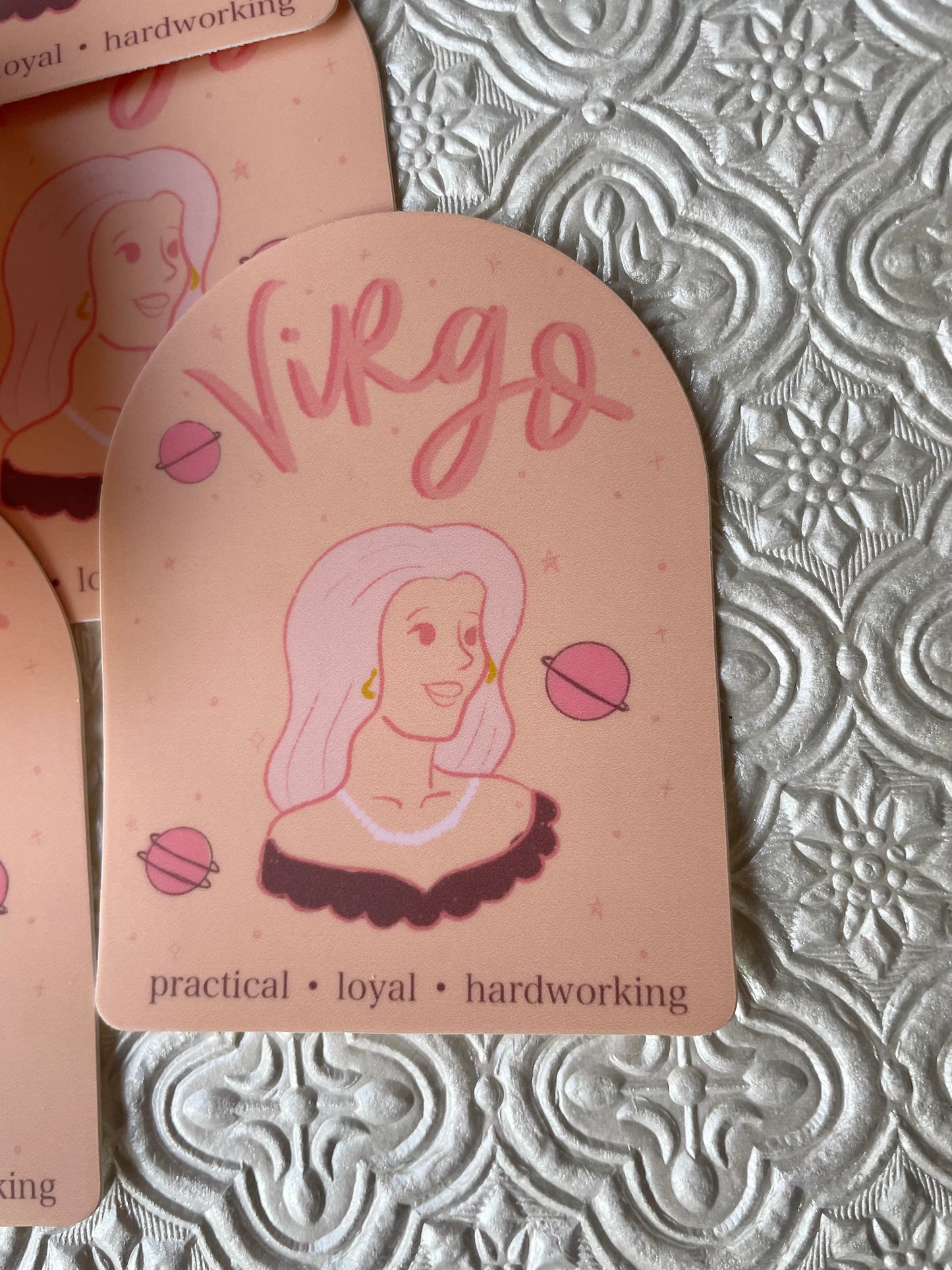 Virgo Zodiac Sticker