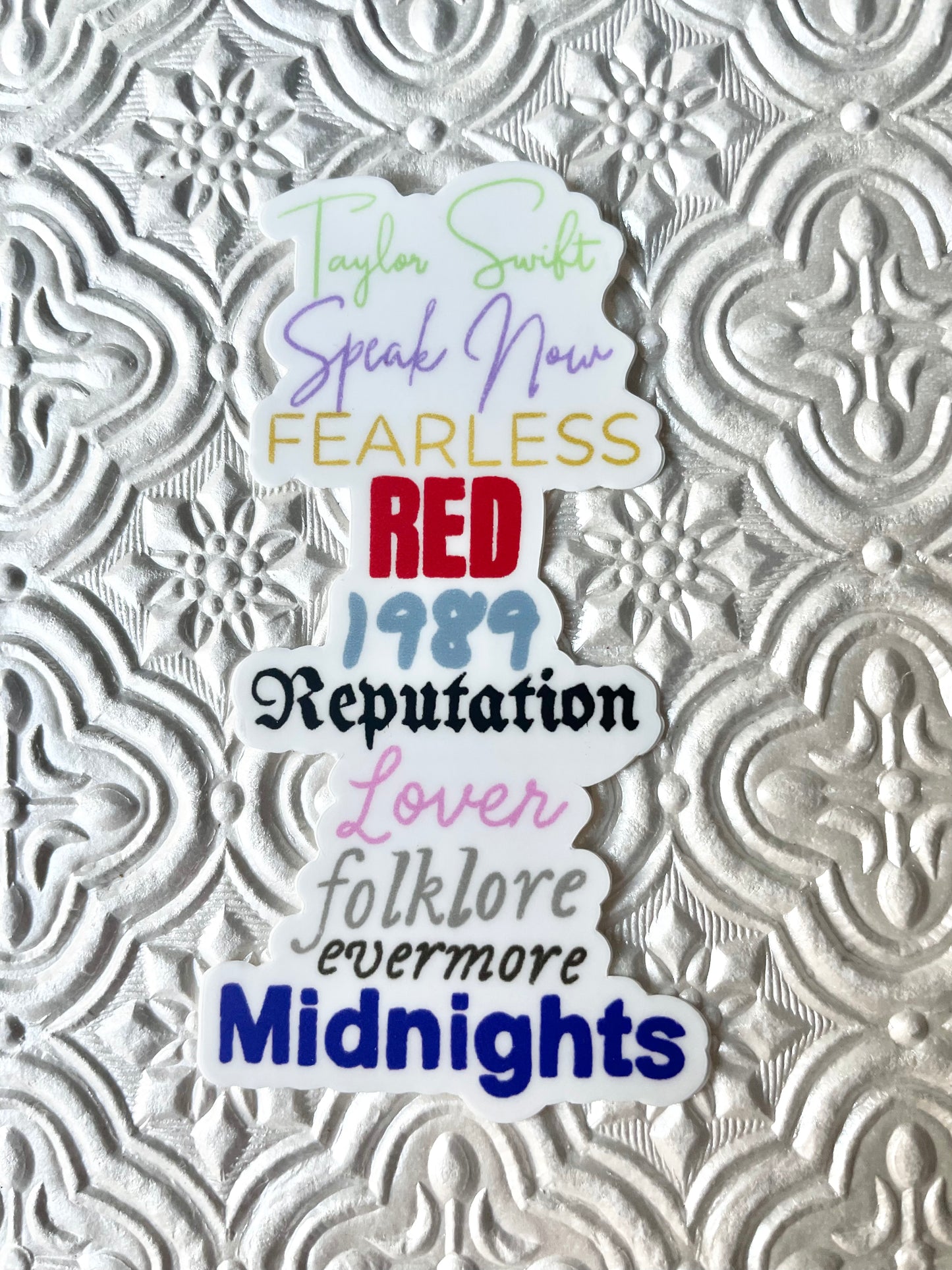 Taylor Swift Eras Stickers