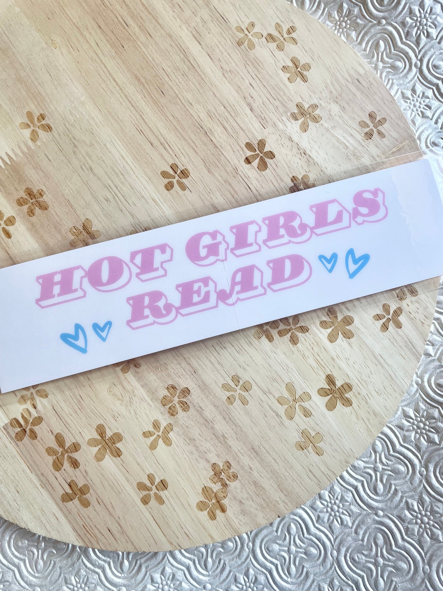 Hot Girls Read Double Sided Bookmark