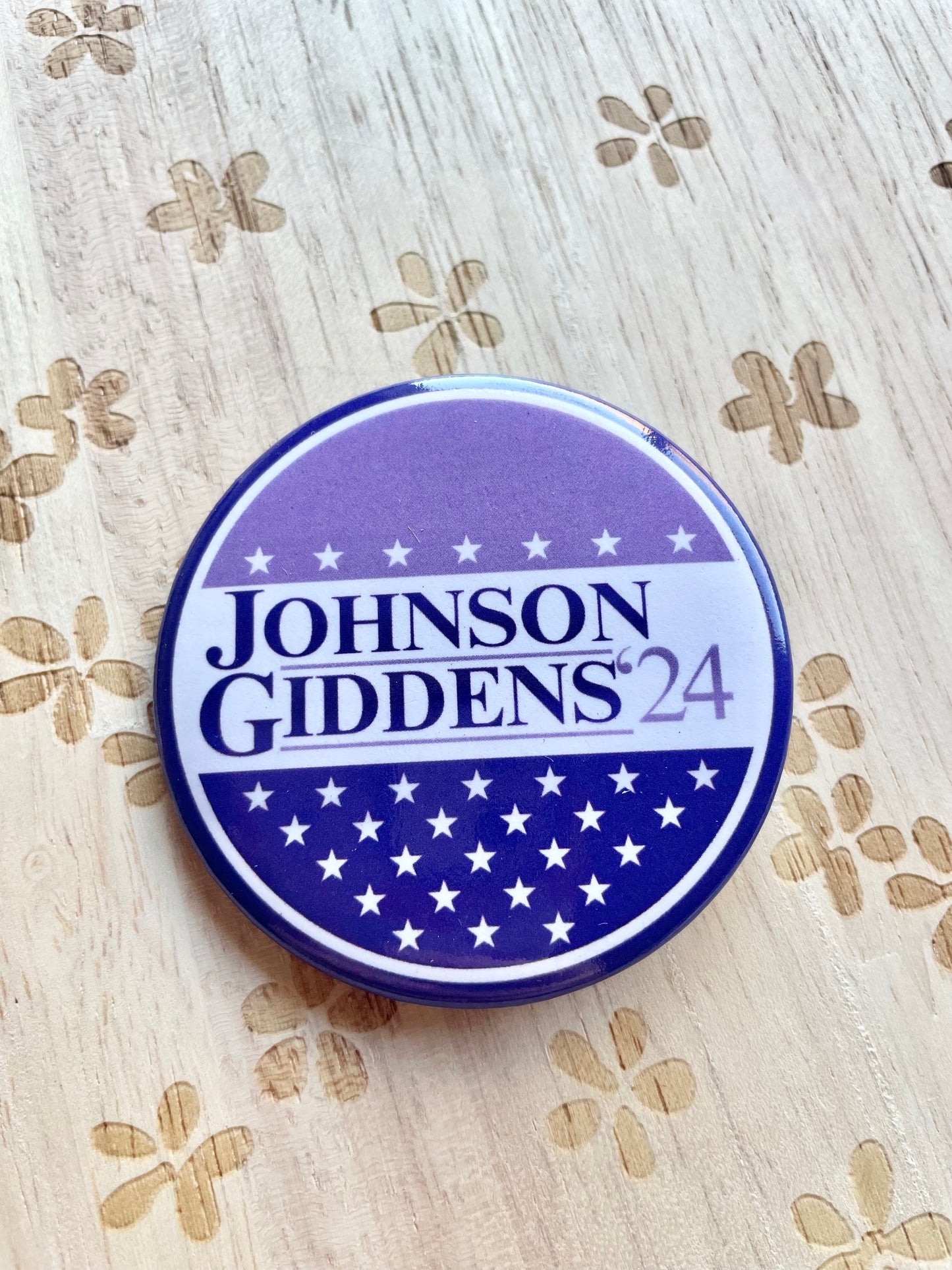 Johnson and Giddens ‘24 Gameday Button