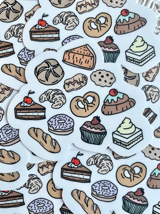 Baked Good Pastries Sticker