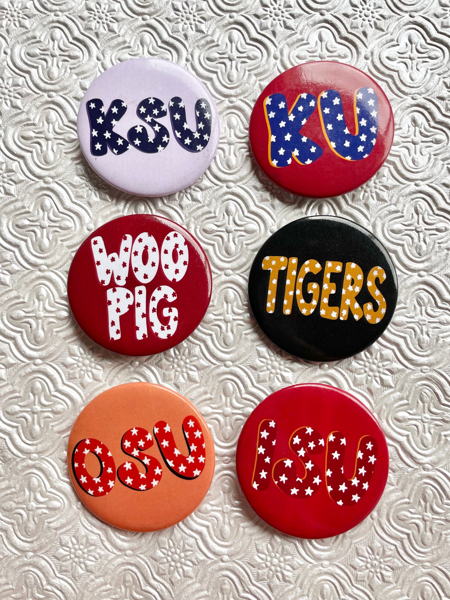 Tigers Gameday Pinback Button