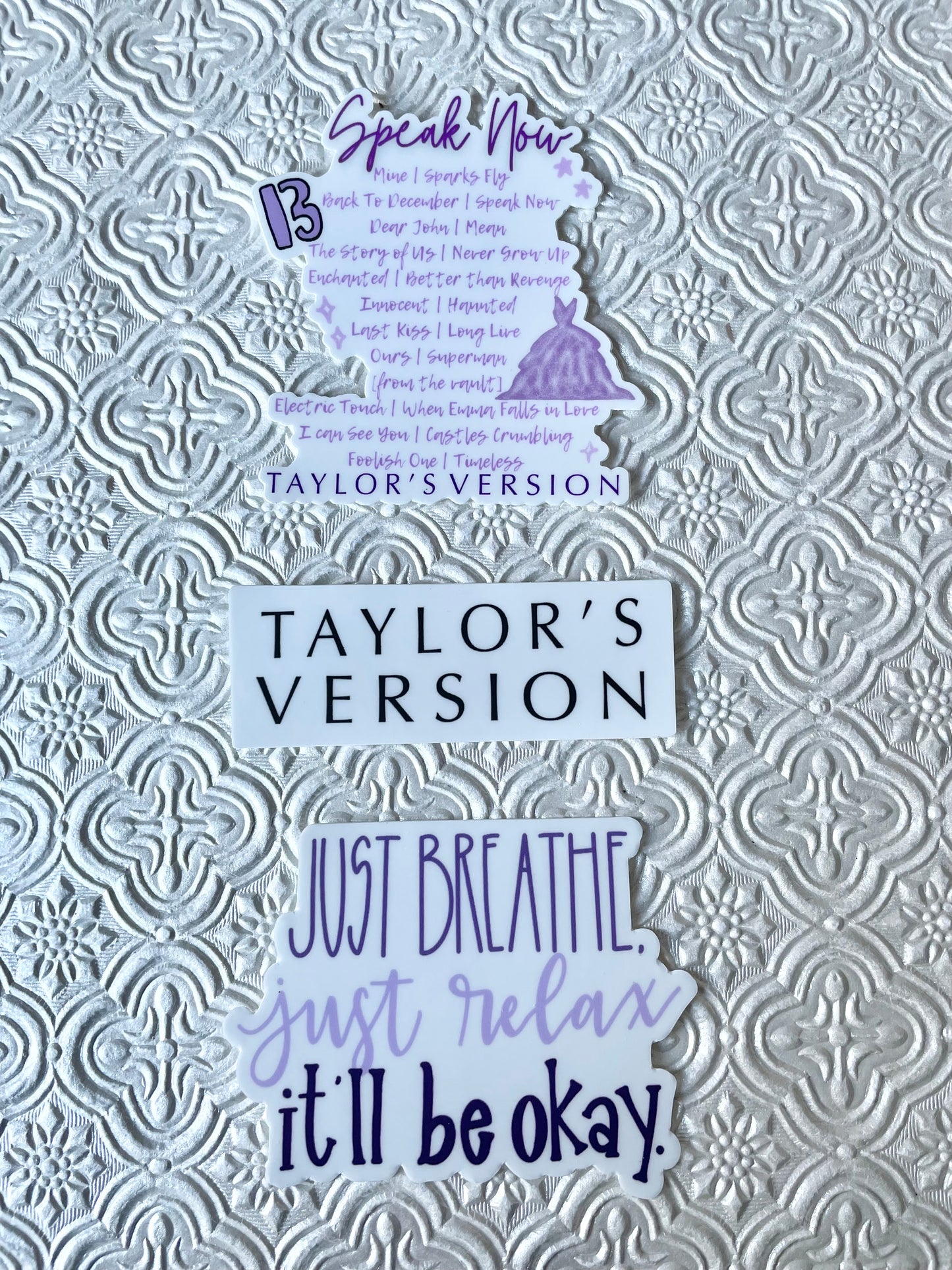 Speak Now Taylor’s Version Album Sticker