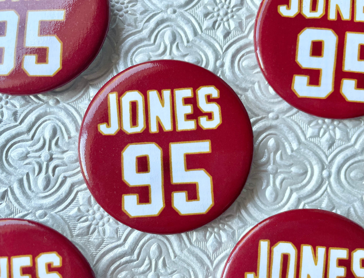 Chris Jones Pinback Button