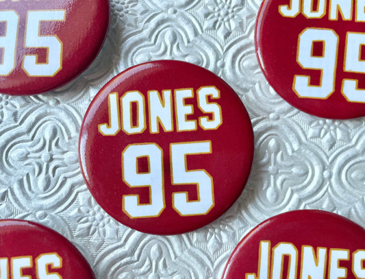 Chris Jones Pinback Button