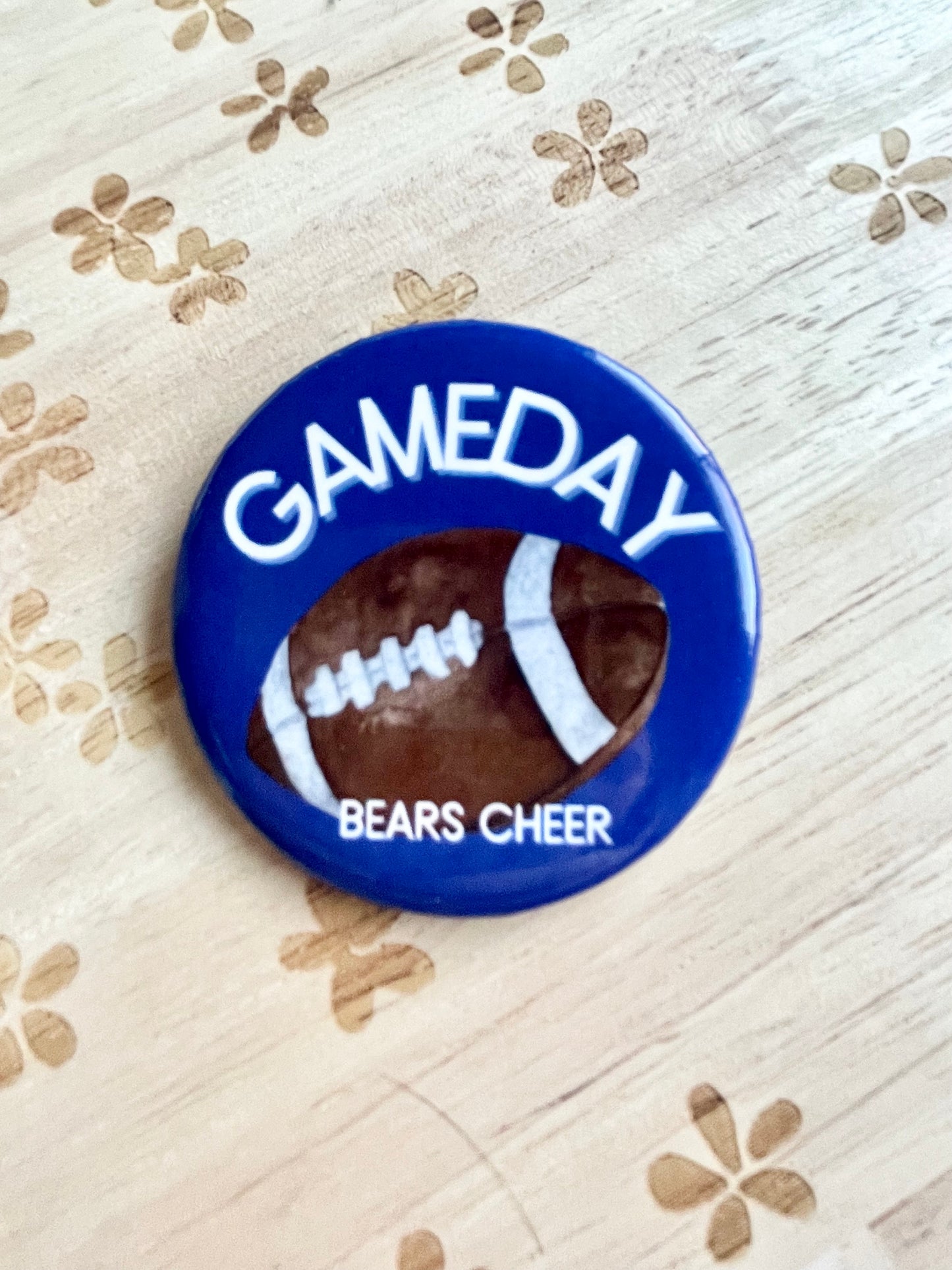 Bears Cheer Gameday Button