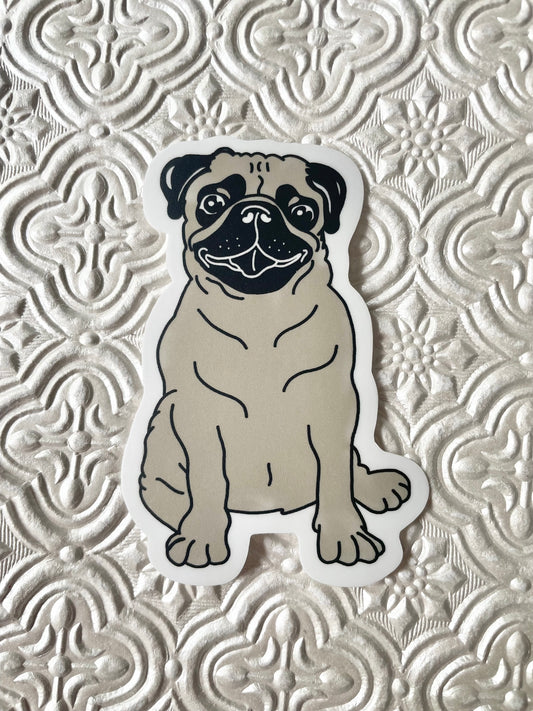 Pug Sticker