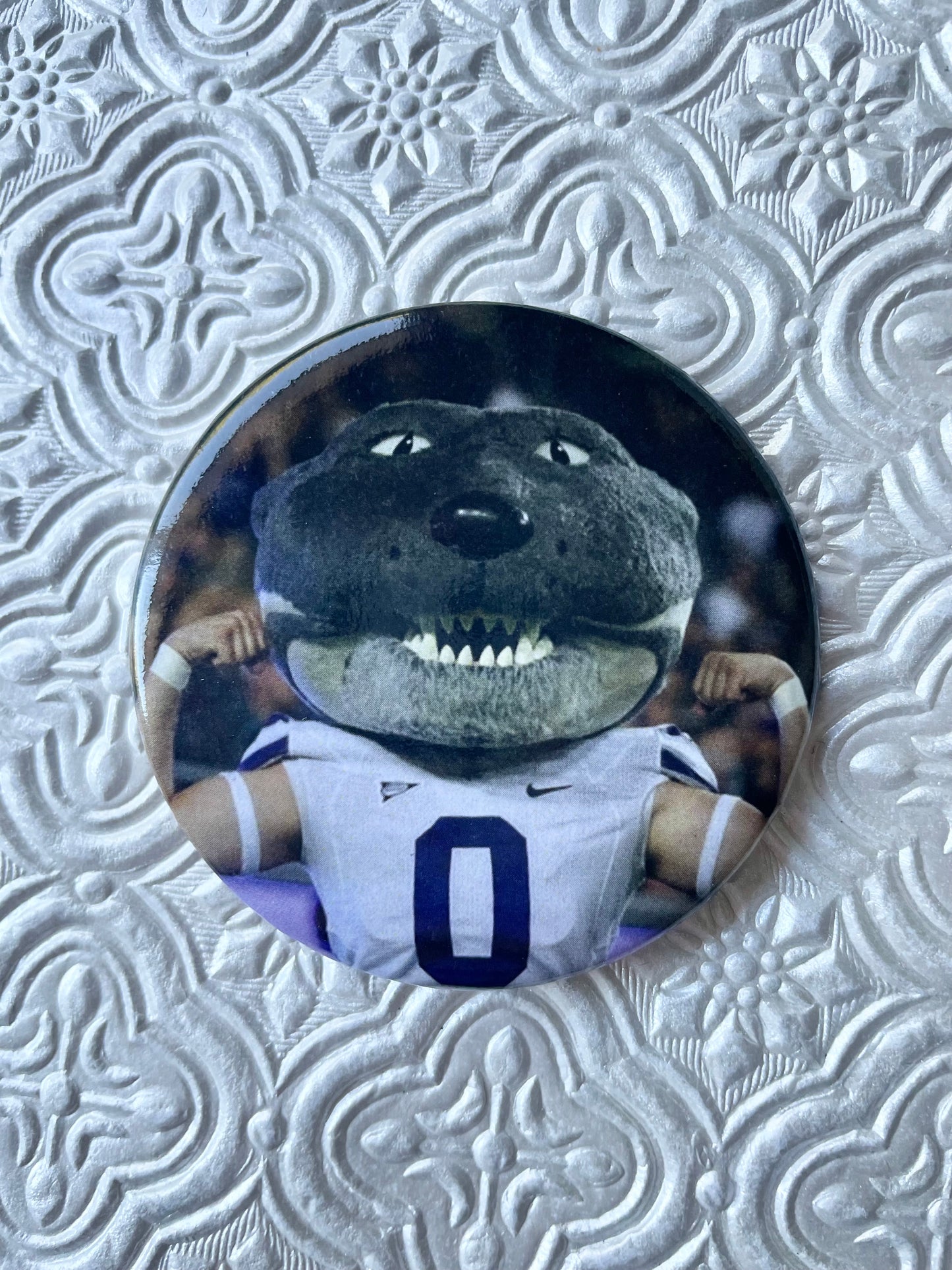 Willie Wildcat Button