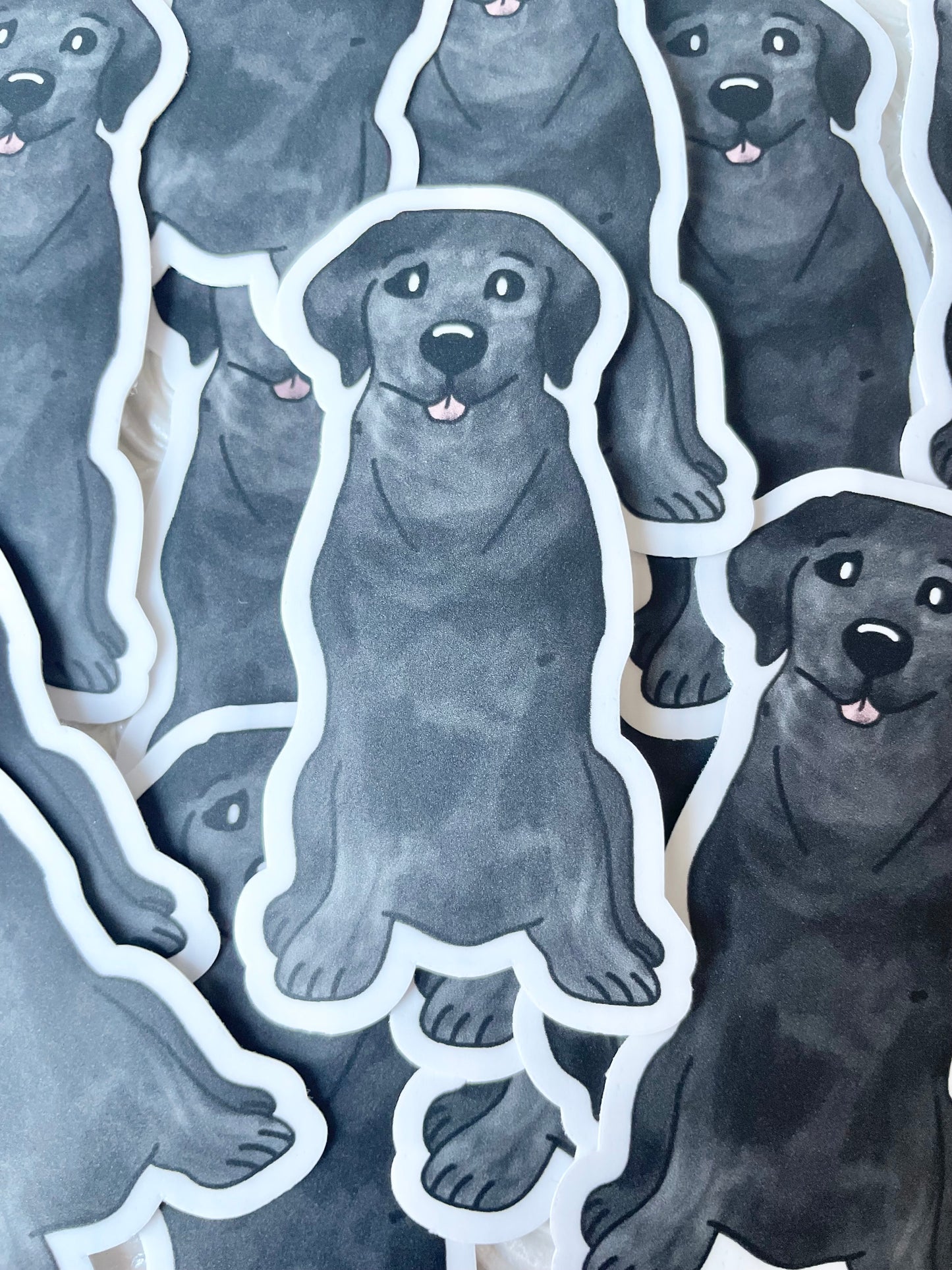 Black Lab Sticker