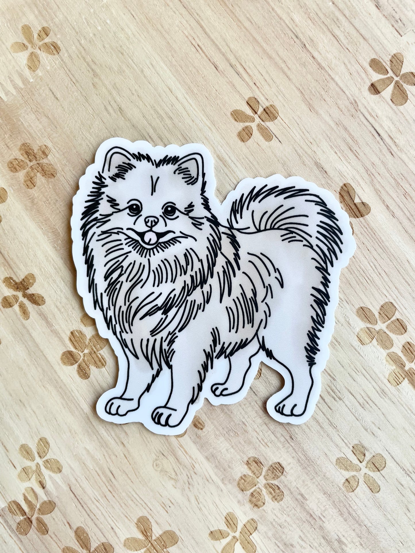 Pomeranian Dog Sticker