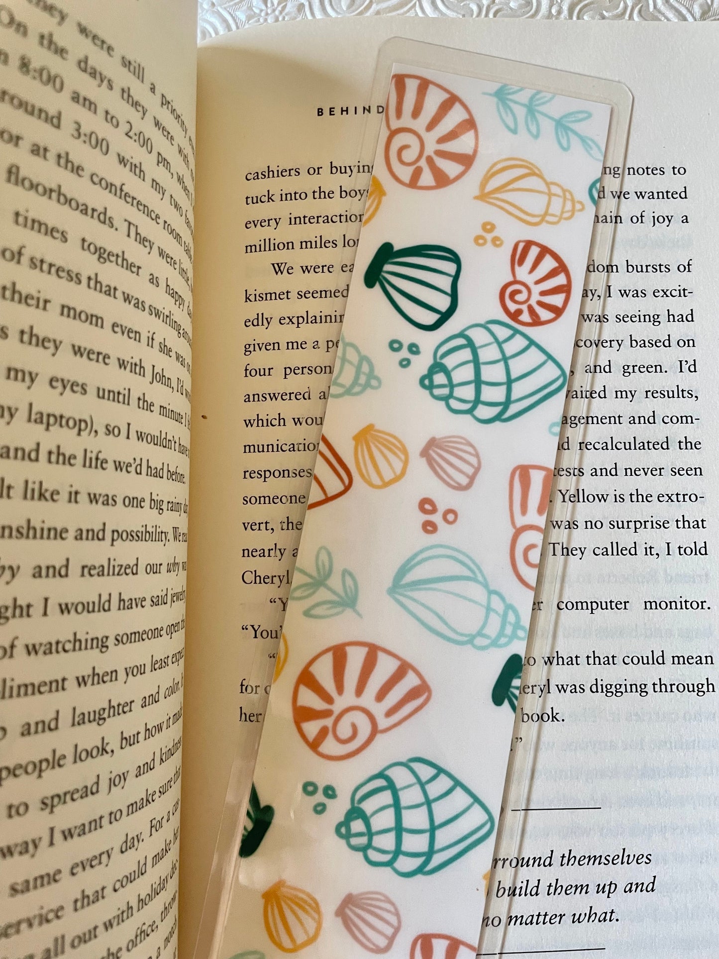 Beach Bookmark