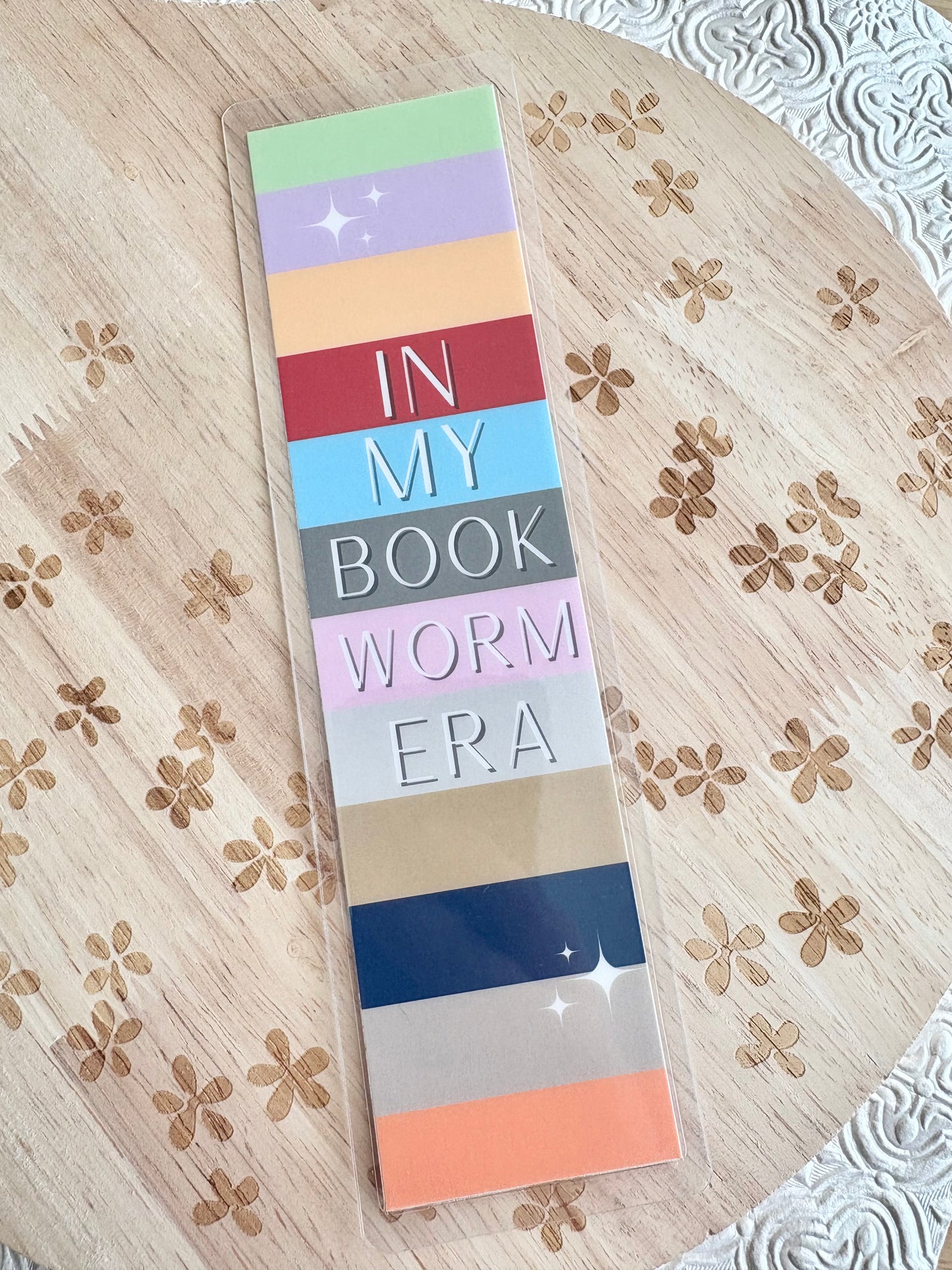 In my Book Worm Era Bookmark