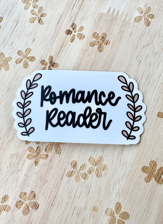 Romance Reader Sticker