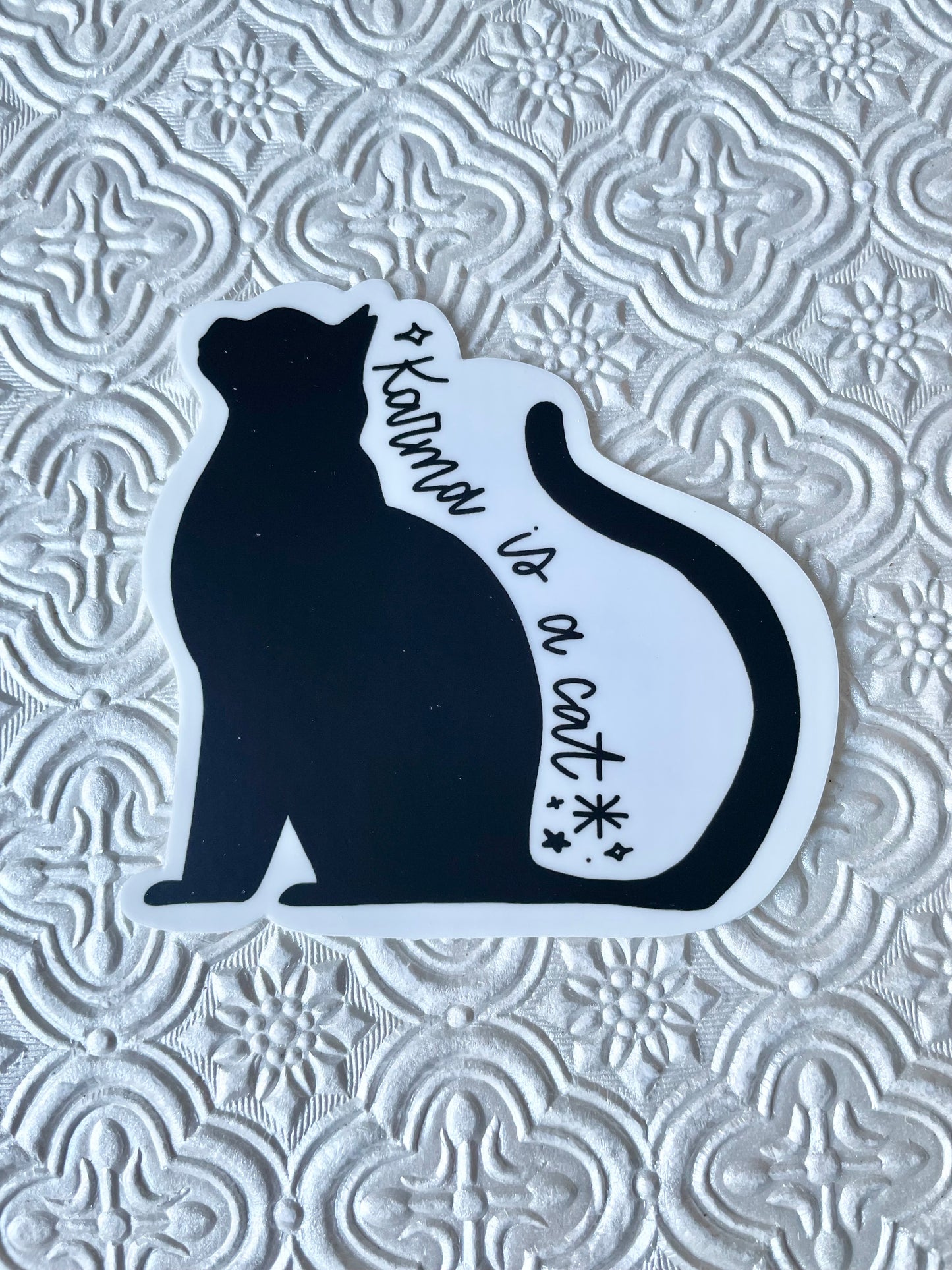 Karma is a Cat Taylor Swift Sticker