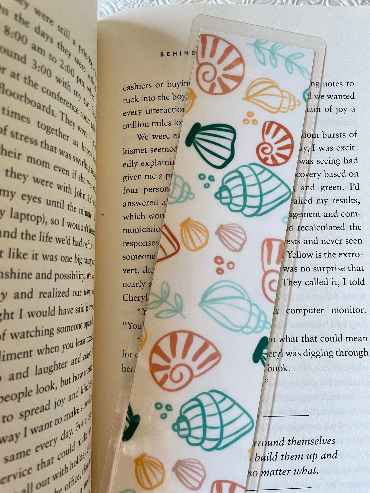 Beach Bookmark