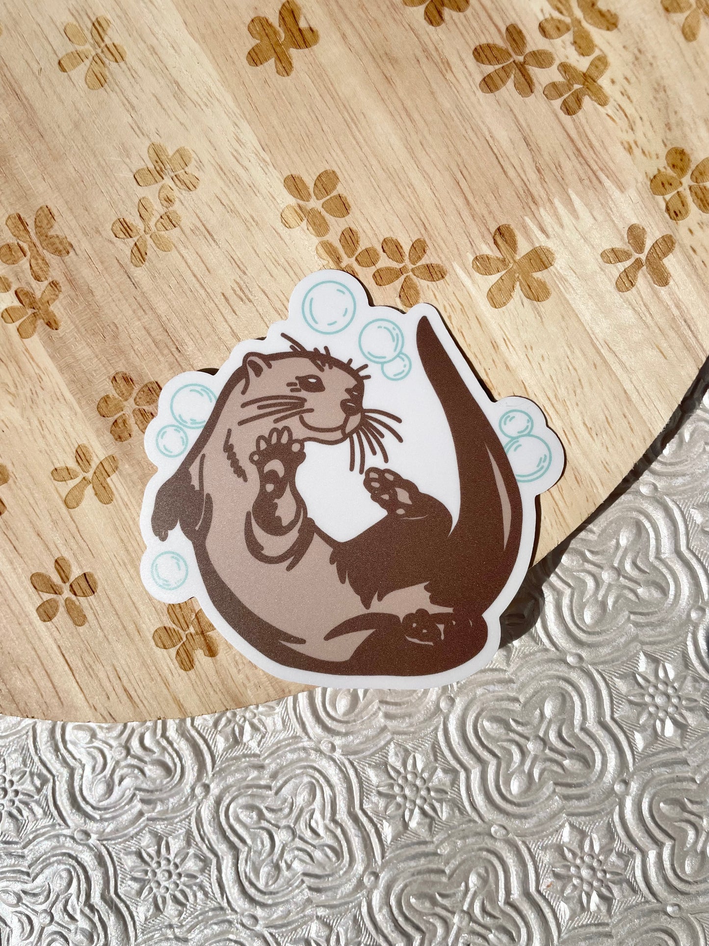 Sea Otter Sticker